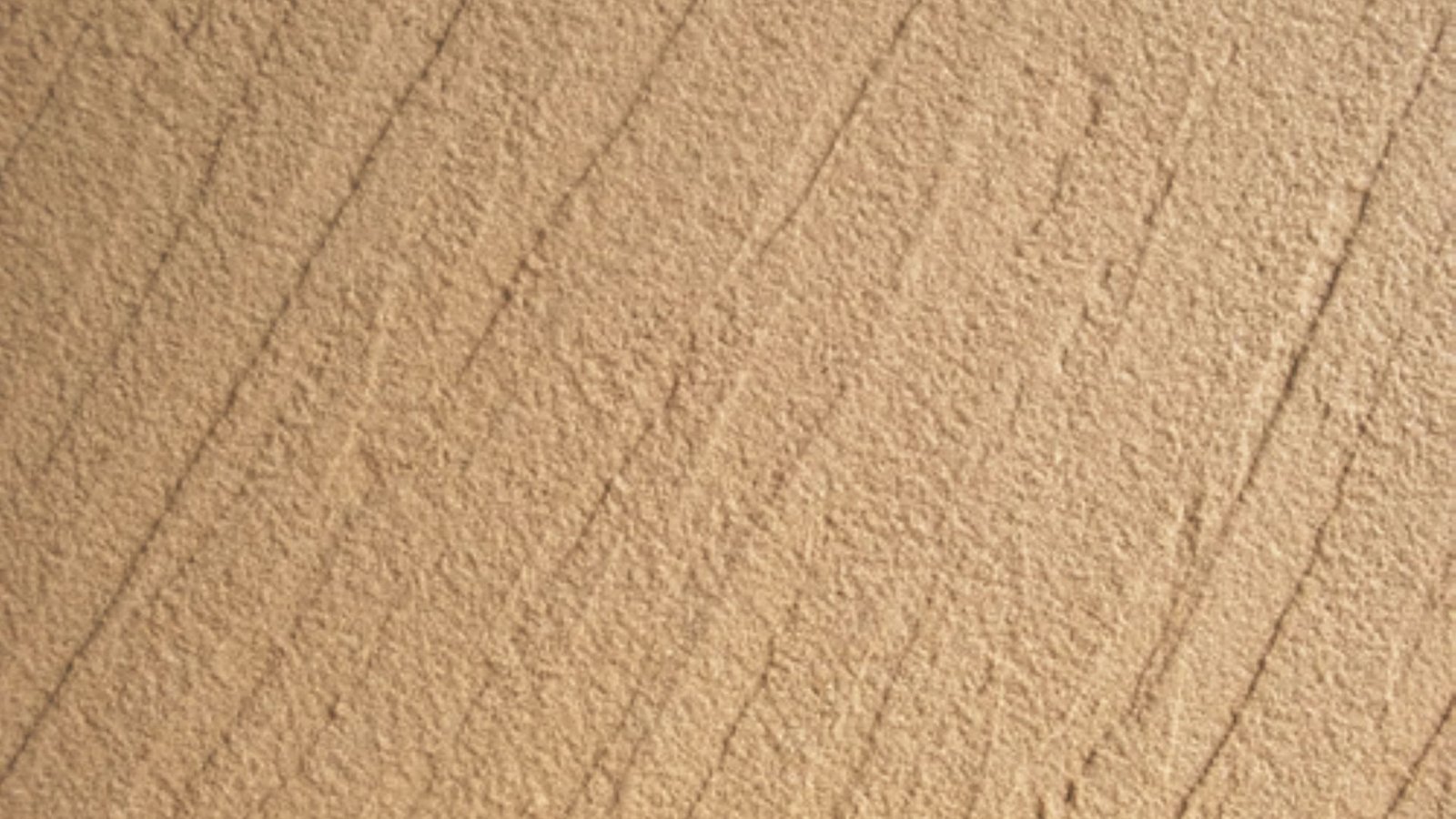 Sand texture paint finish with gritty wall surface.