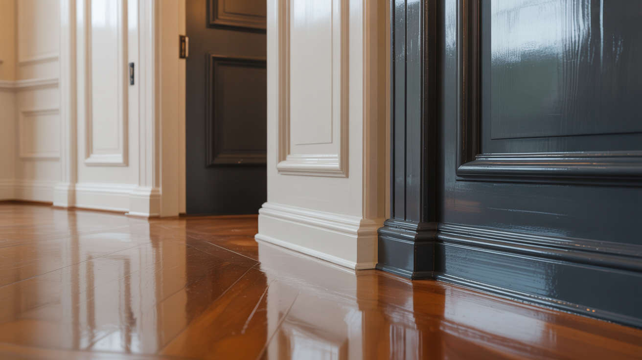 Examples of surfaces commonly painted with oil-based enamel paint.