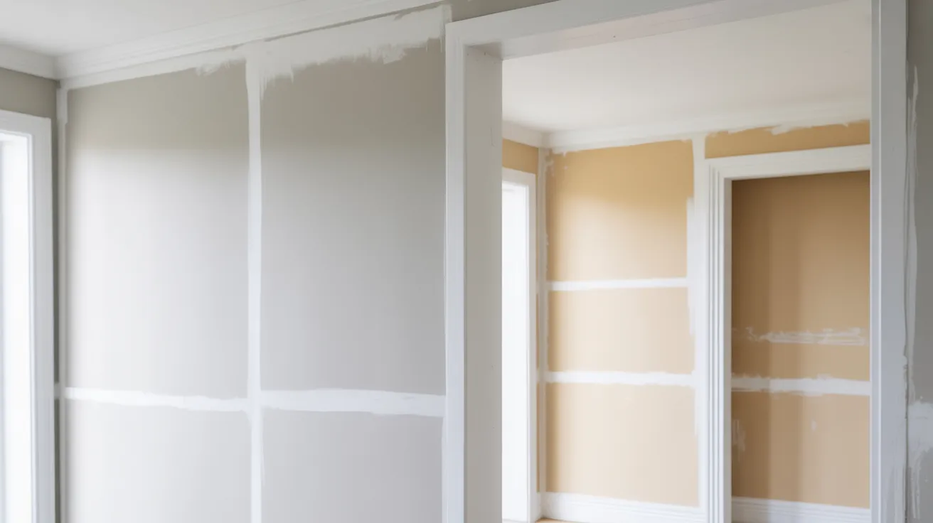Interior painting scope comparison showing walls ceilings and trim cost differences visually.