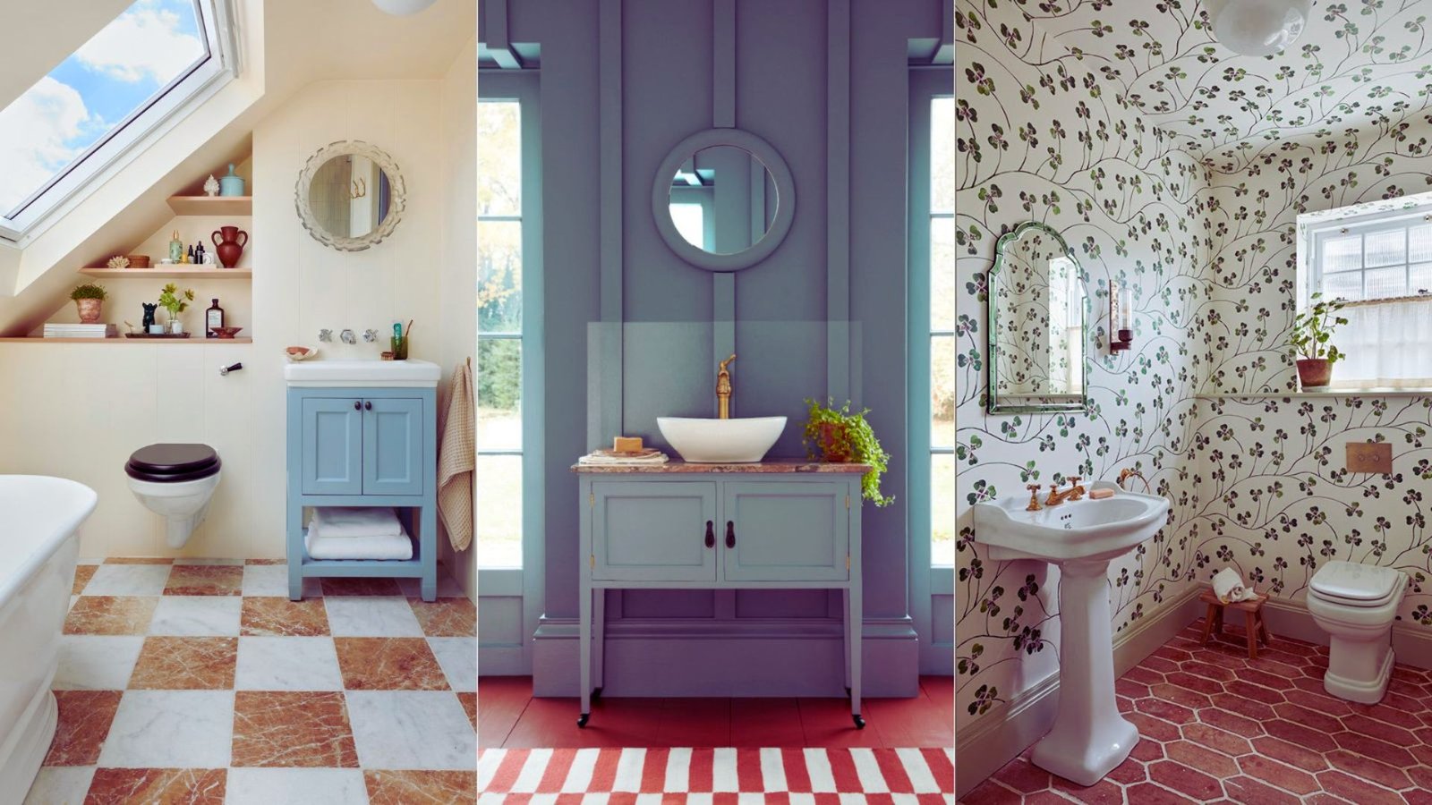 A small bathroom featuring a sink, toilet, and a window, highlighting potential color choices for the ceiling and walls.